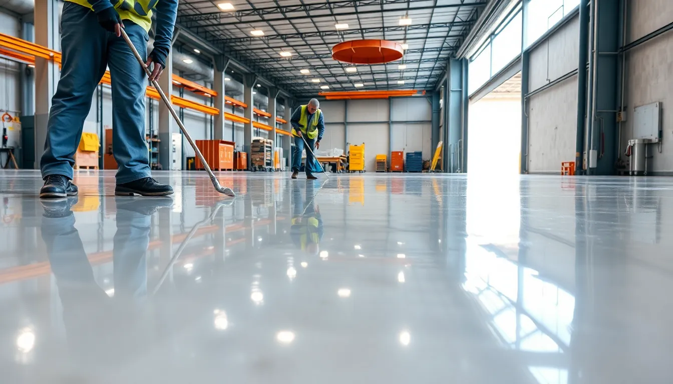 اپوکسی ضد لغزش و کاربرد آن در محیط‌های صنعتی - هاردشاینی