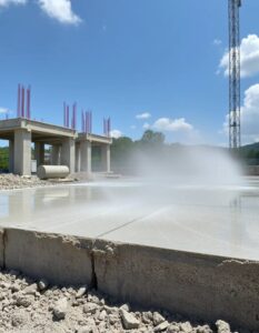 بهترین روش عمل آوری بتن در تابستان