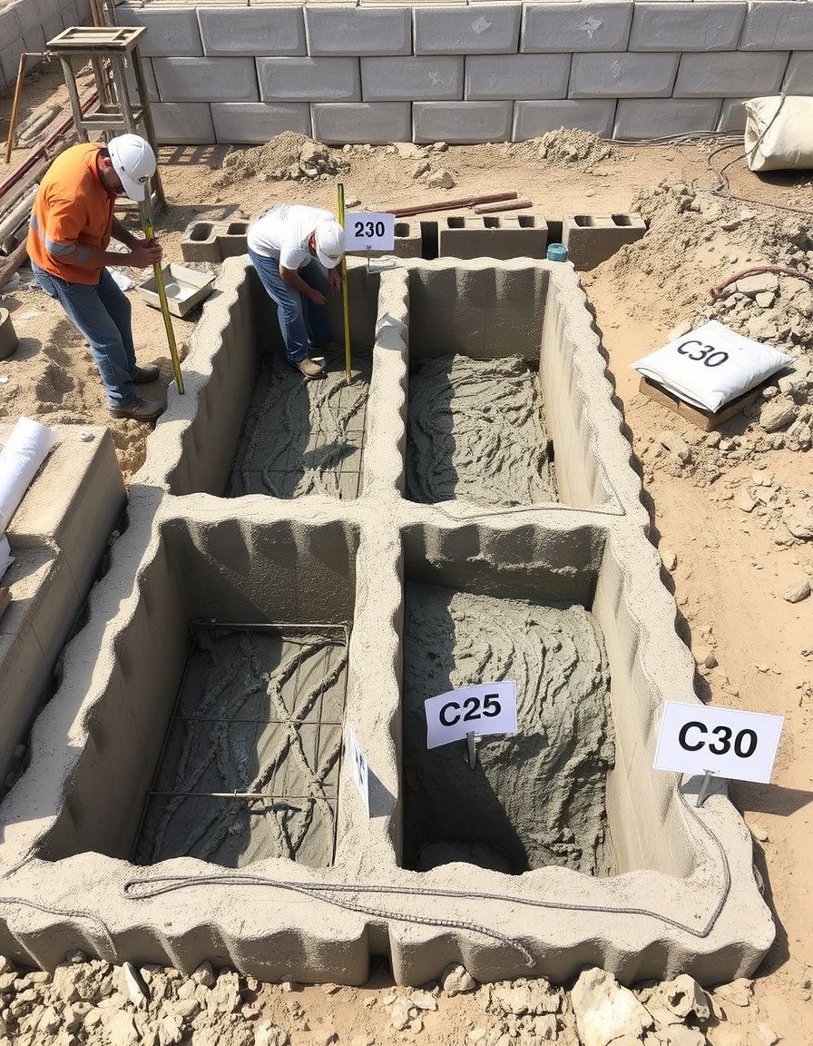 فرق بتن C25 با C30 چیه؟