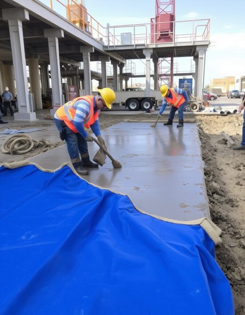 اصول عملآوری بتنهای خاص در تابستان