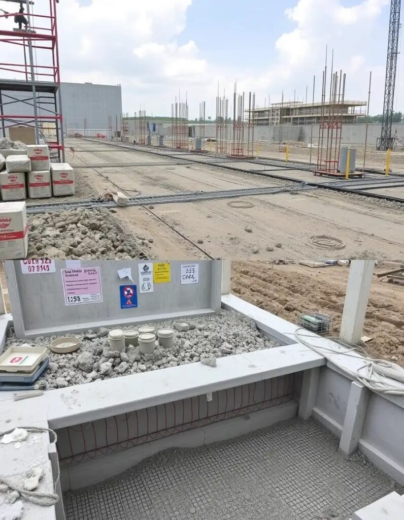 تحلیل رفتار شکست نمونه در آزمایش مقاومت فشاری