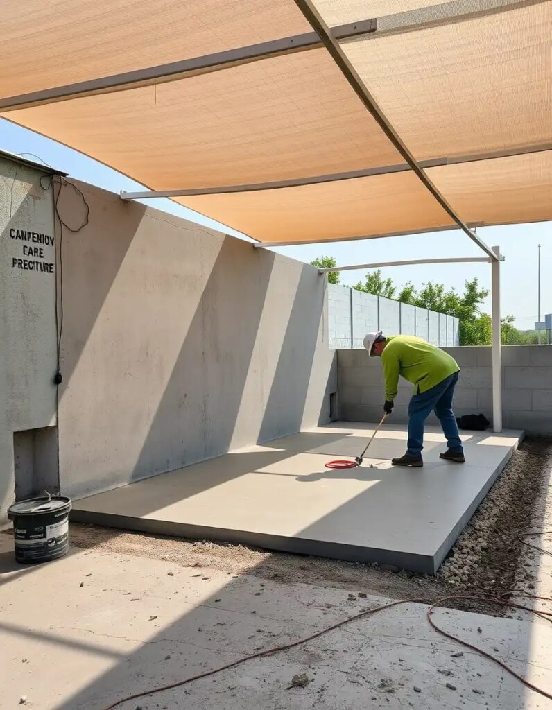 مدیریت بتنریزی در تابستان